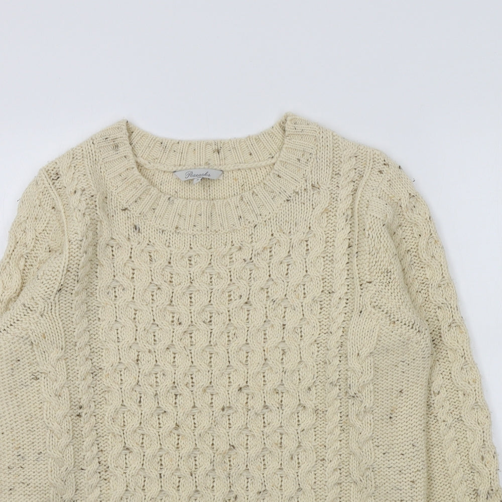 Peacocks Womens Beige   Pullover Jumper Size M