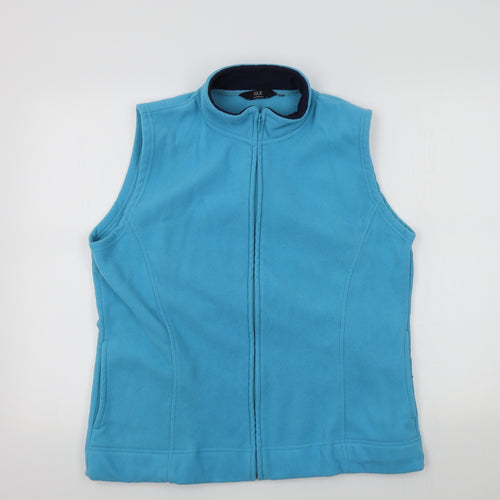 isle Womens Blue   Jacket Waistcoat Size M