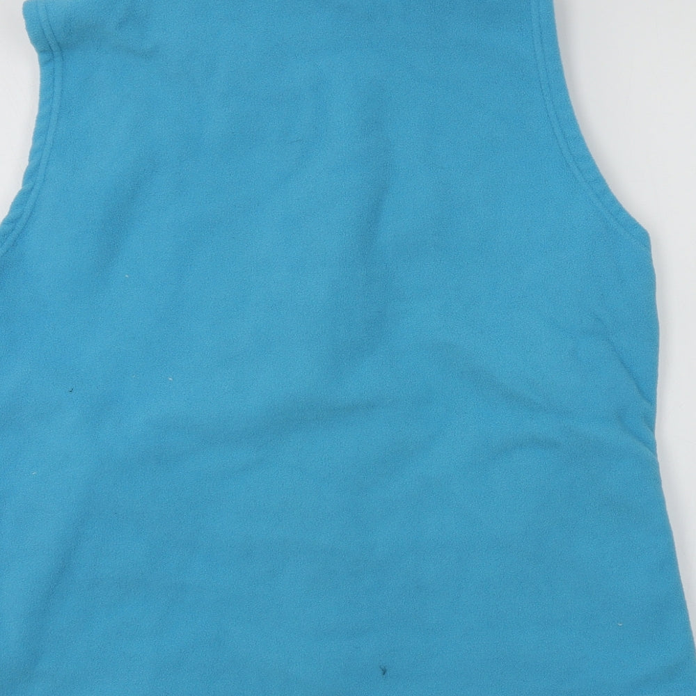 isle Womens Blue   Jacket Waistcoat Size M