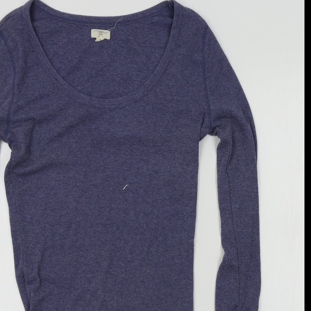 New Look Womens Blue Colourblock  A-Line  Size 16