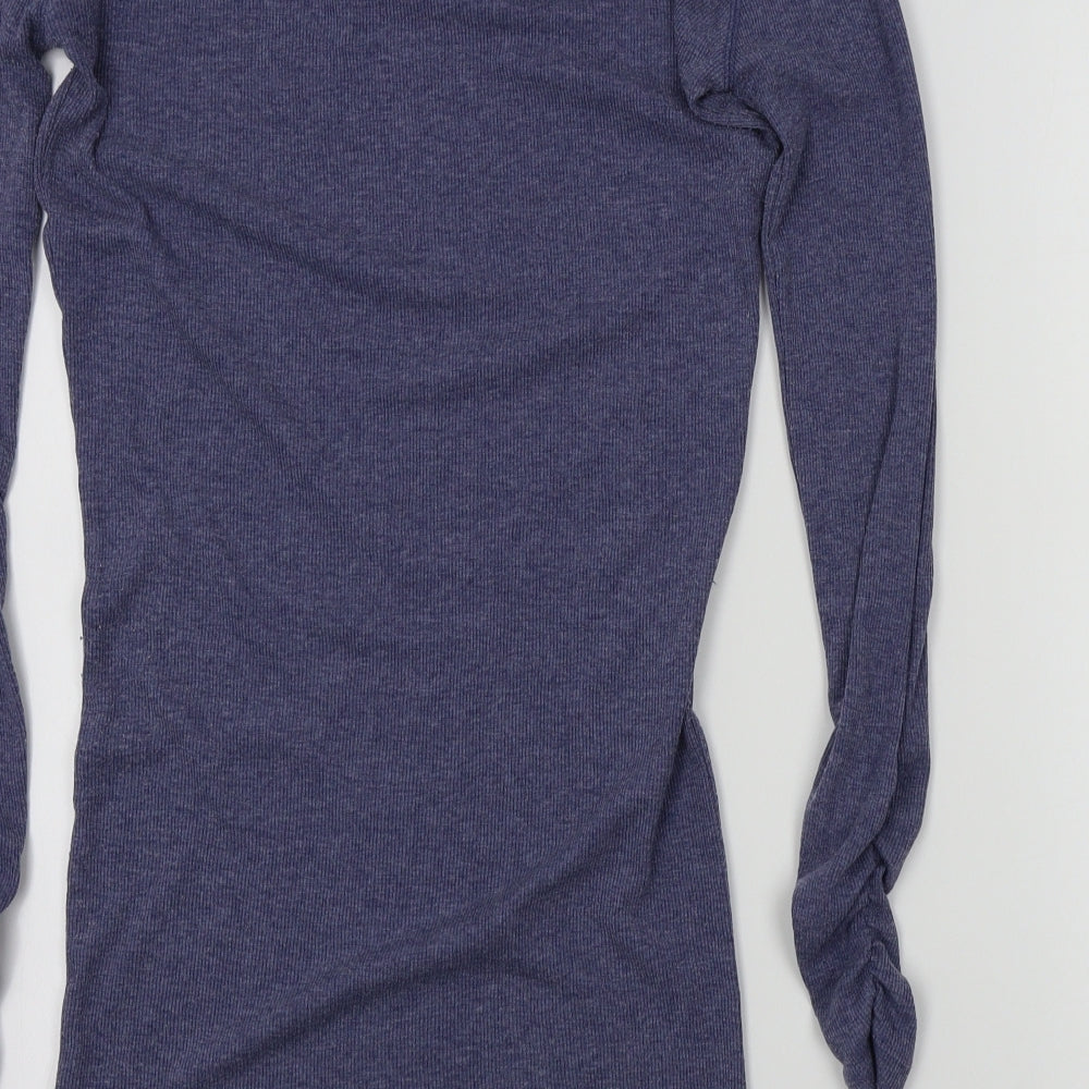 New Look Womens Blue Colourblock  A-Line  Size 16
