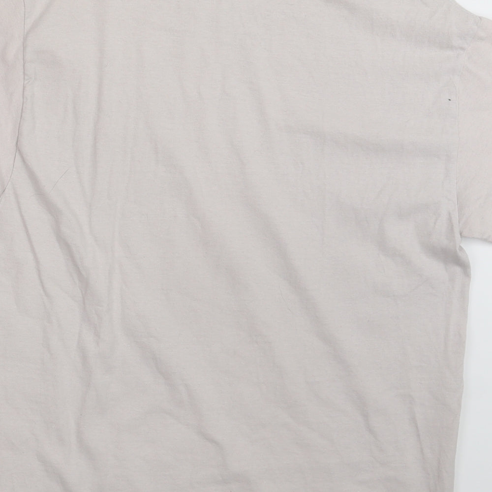 Gildan Mens Purple    T-Shirt Size M