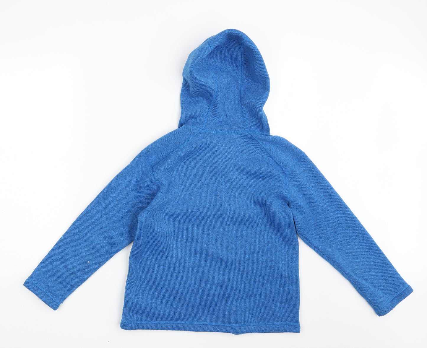 Patagonia Girls Blue   Full Zip Hoodie Size 8 Years