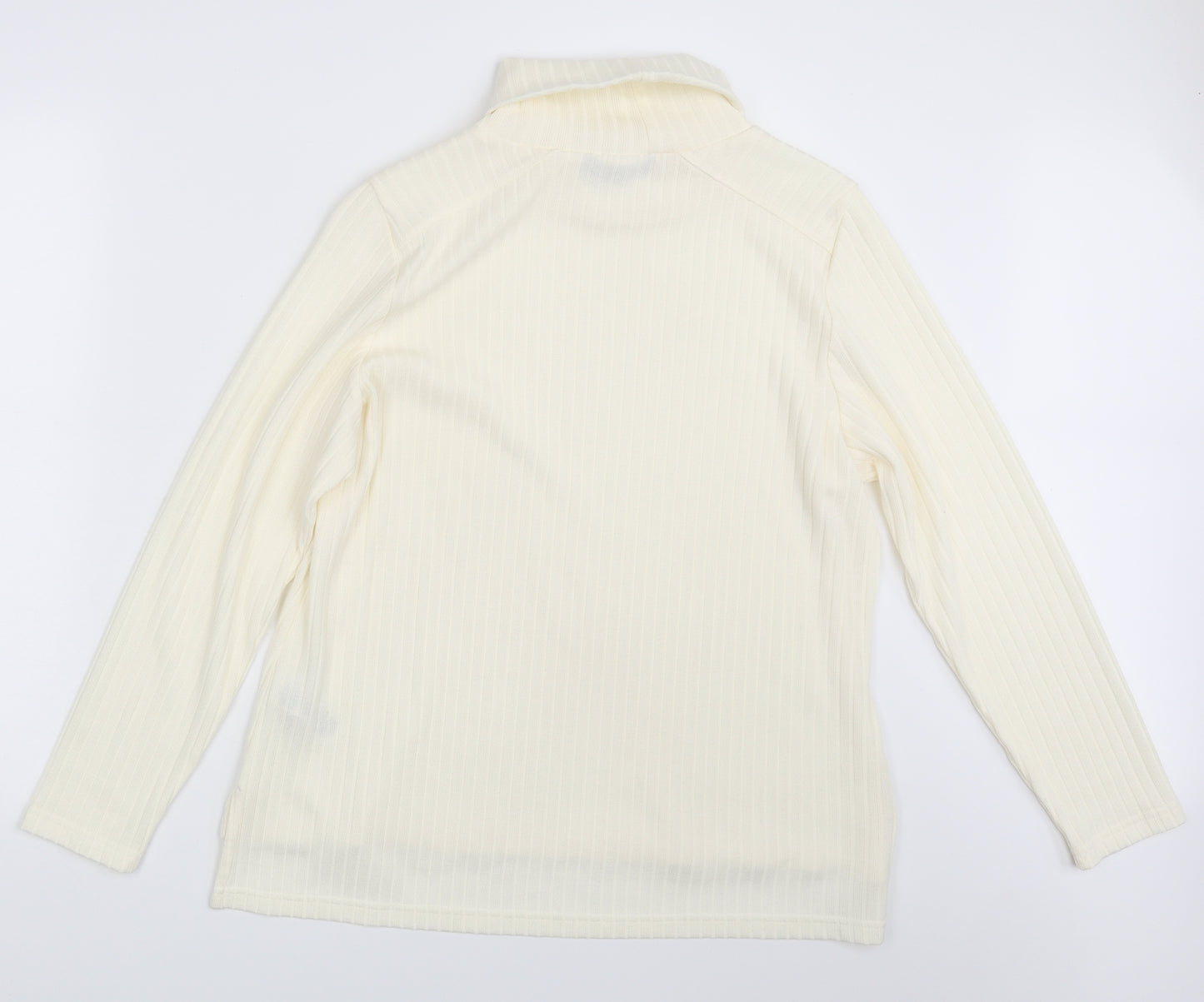M&S Womens Ivory   Pullover Jumper Size 20