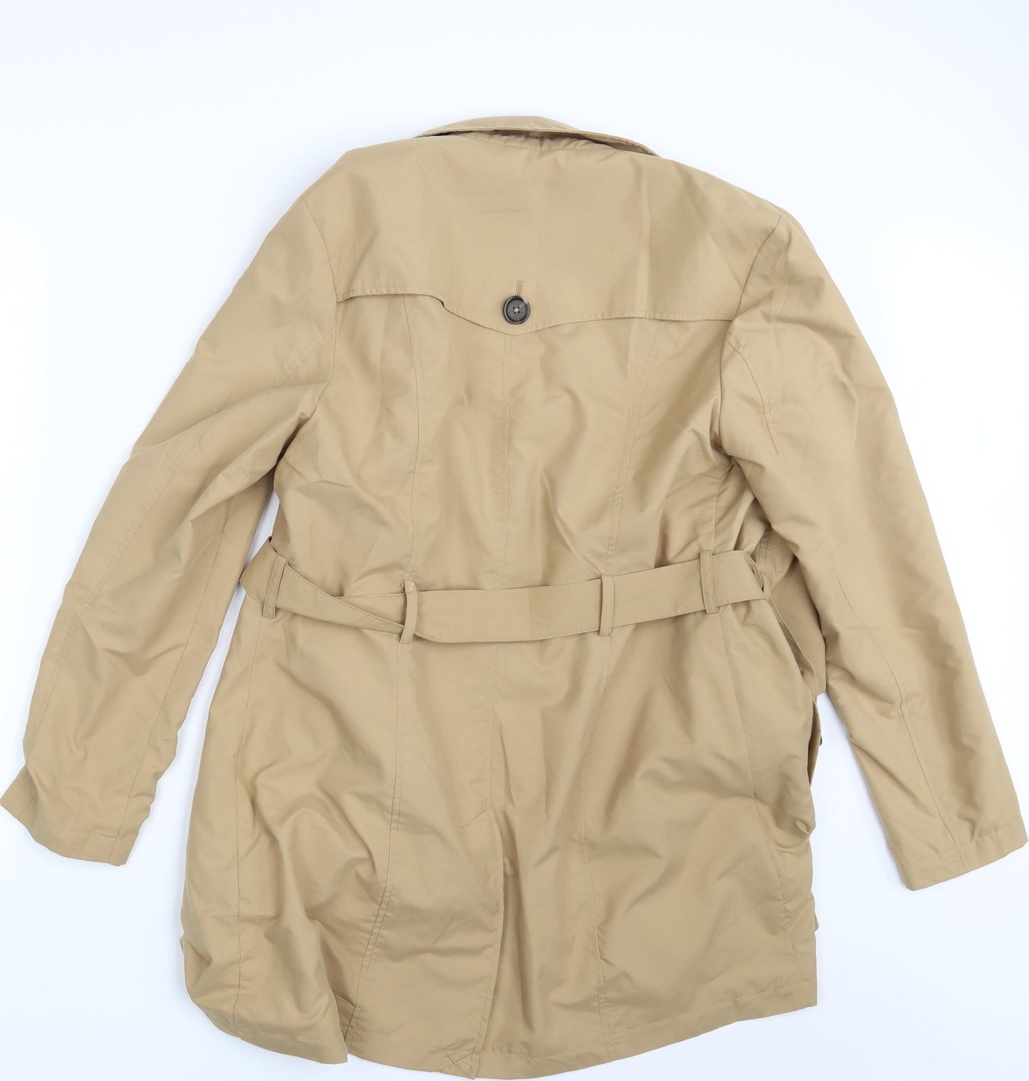 Primark Womens Brown   Trench Coat Coat Size 14