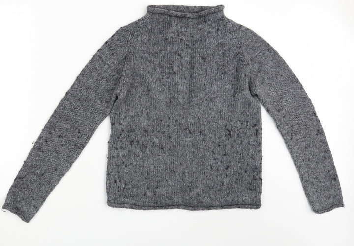 Pilot Womens Grey   Pullover Jumper Size 12