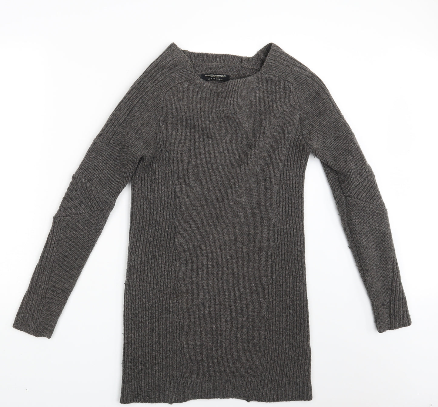 All Saints Womens Grey   Pullover Jumper Size 8