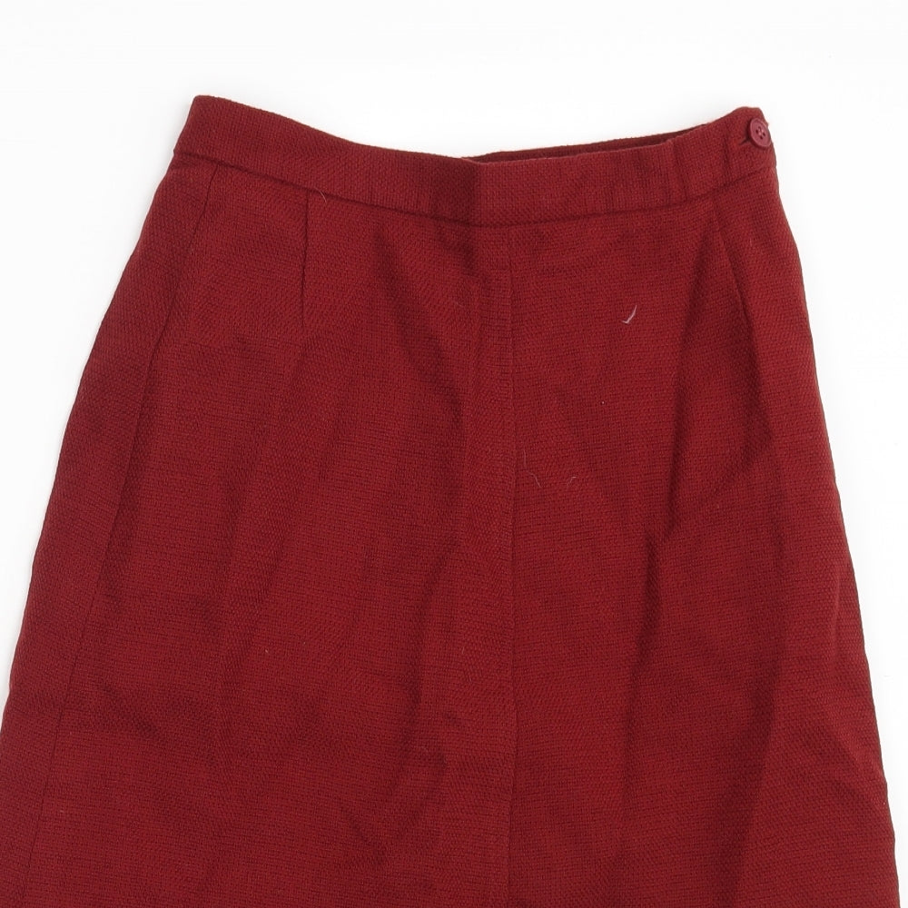 Jaeger Womens Purple   A-Line Skirt One Size