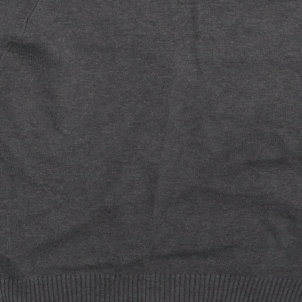 Tru Tex Mens Grey   Pullover Jumper Size S