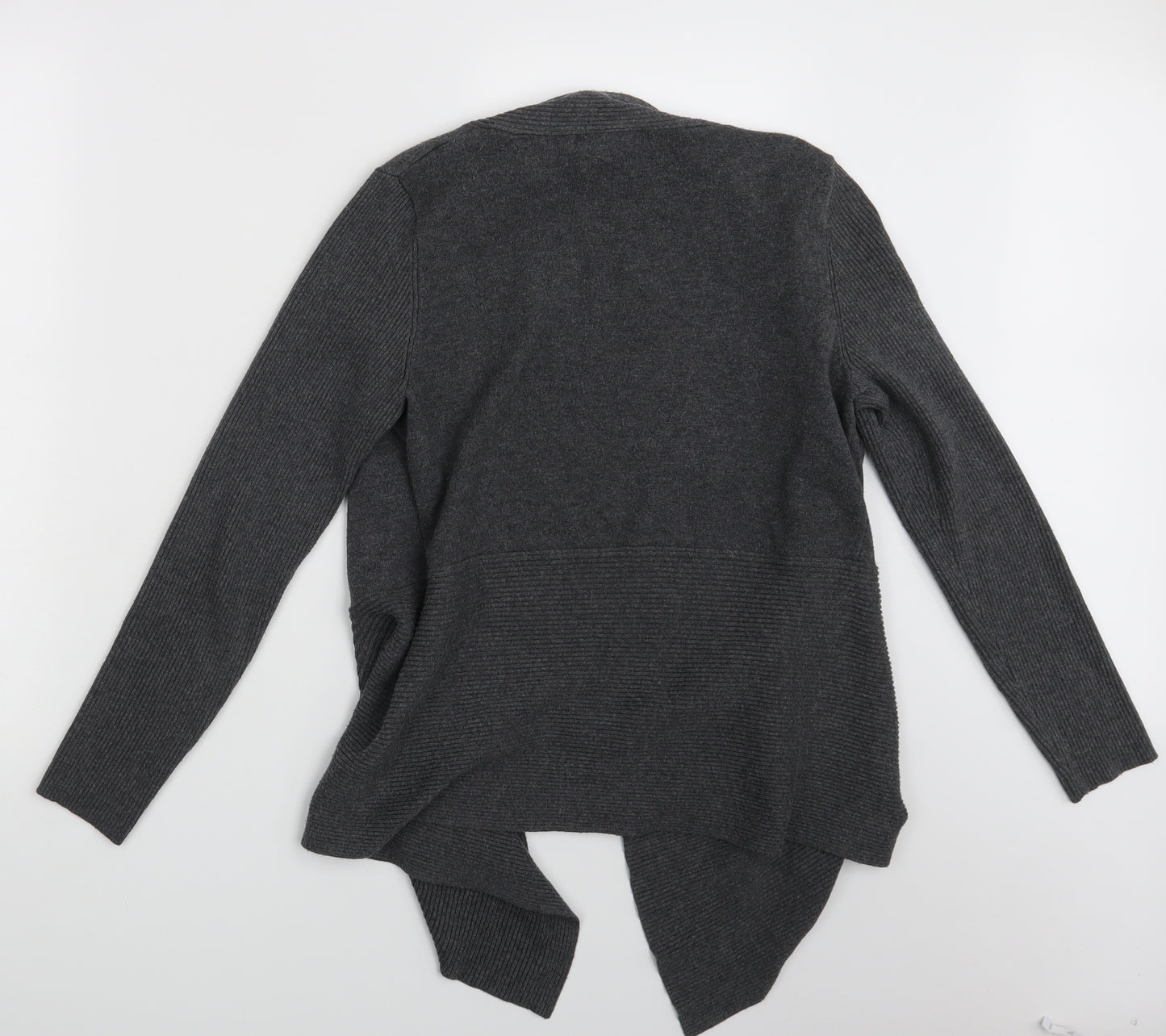 89th & Madison Womens Grey   Cardigan Jumper Size L