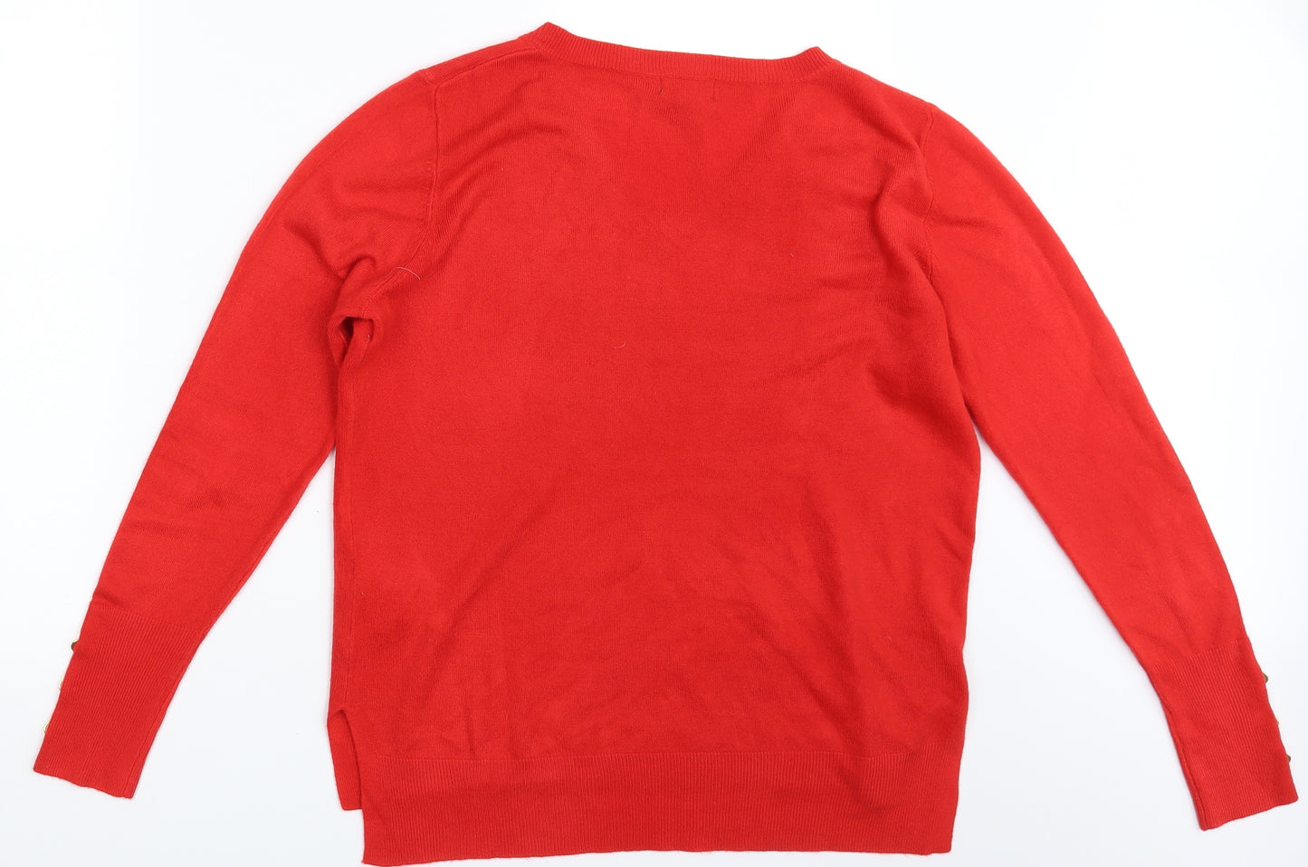 Primark Womens Red   Pullover Jumper Size 12
