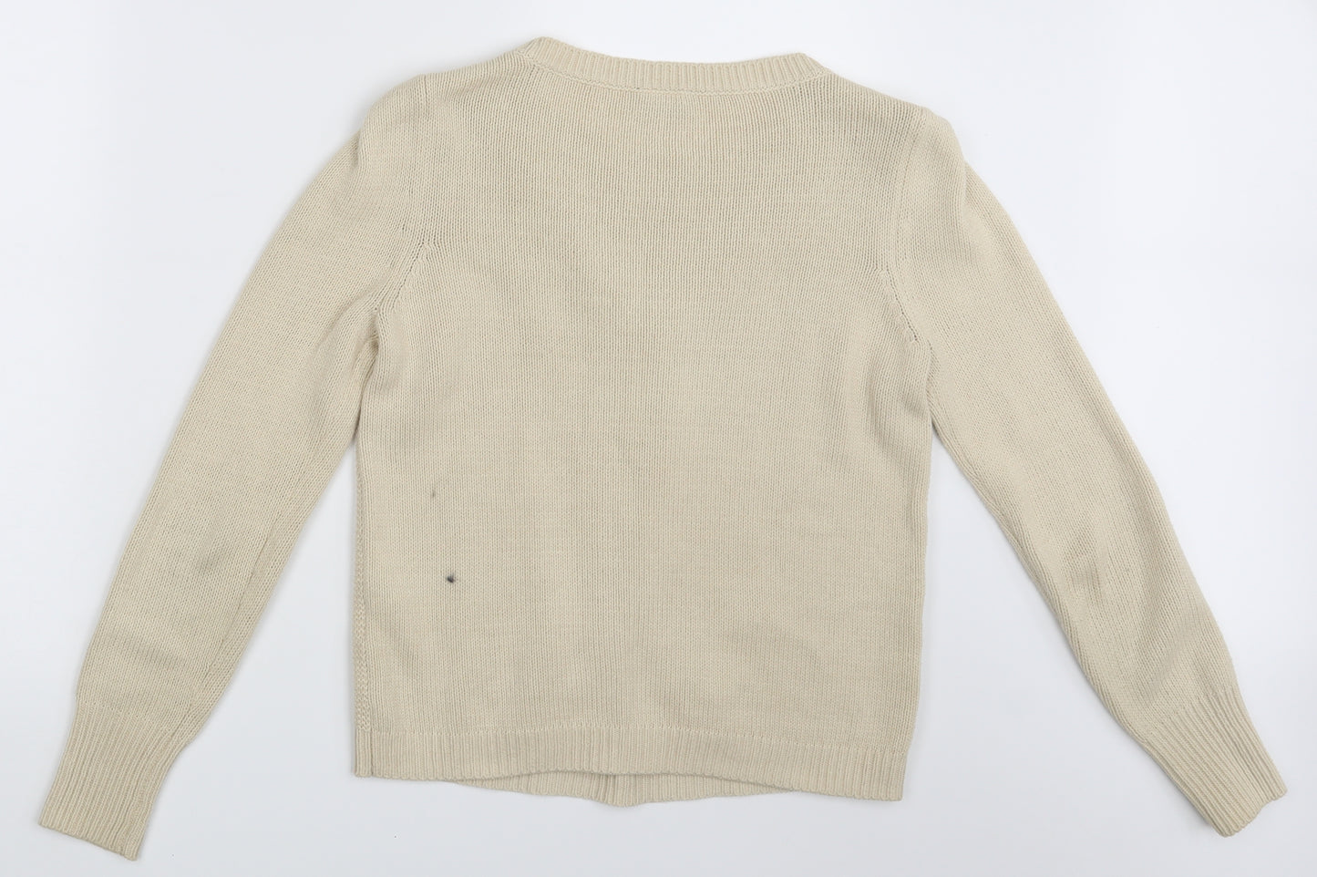 VILA Womens Beige   Pullover Jumper Size M