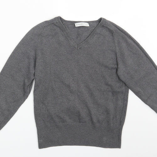 Tru Tex Mens Grey   Pullover Jumper Size S