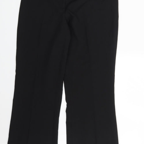 Preworn Womens Black   Trousers  Size 12 L28 in