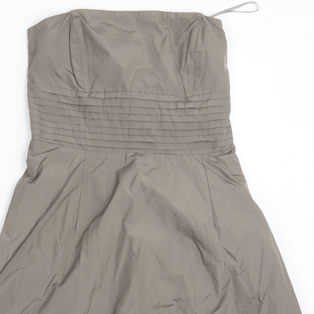 Zara Womens Beige   Fit & Flare  Size S