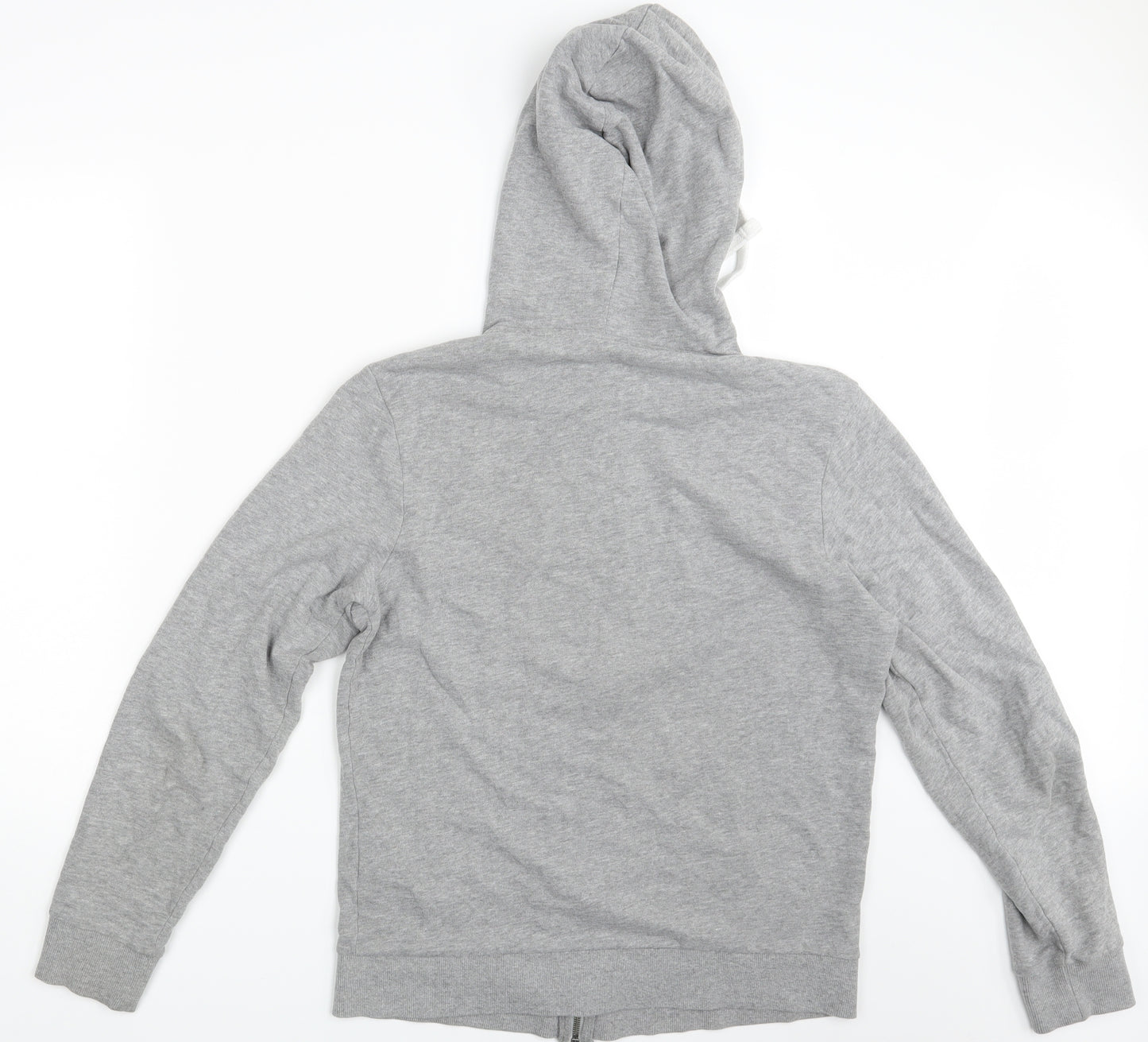 JACK & JONES Mens Grey   Full Zip Hoodie Size S