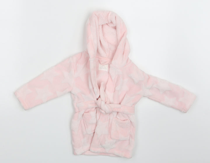 Primark Girls Pink Babydoll Robe Size 9-12 Months