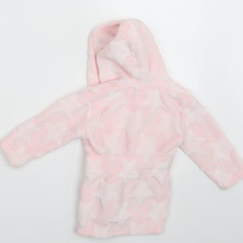 Primark Girls Pink   Babydoll Robe Size 9-12 Months