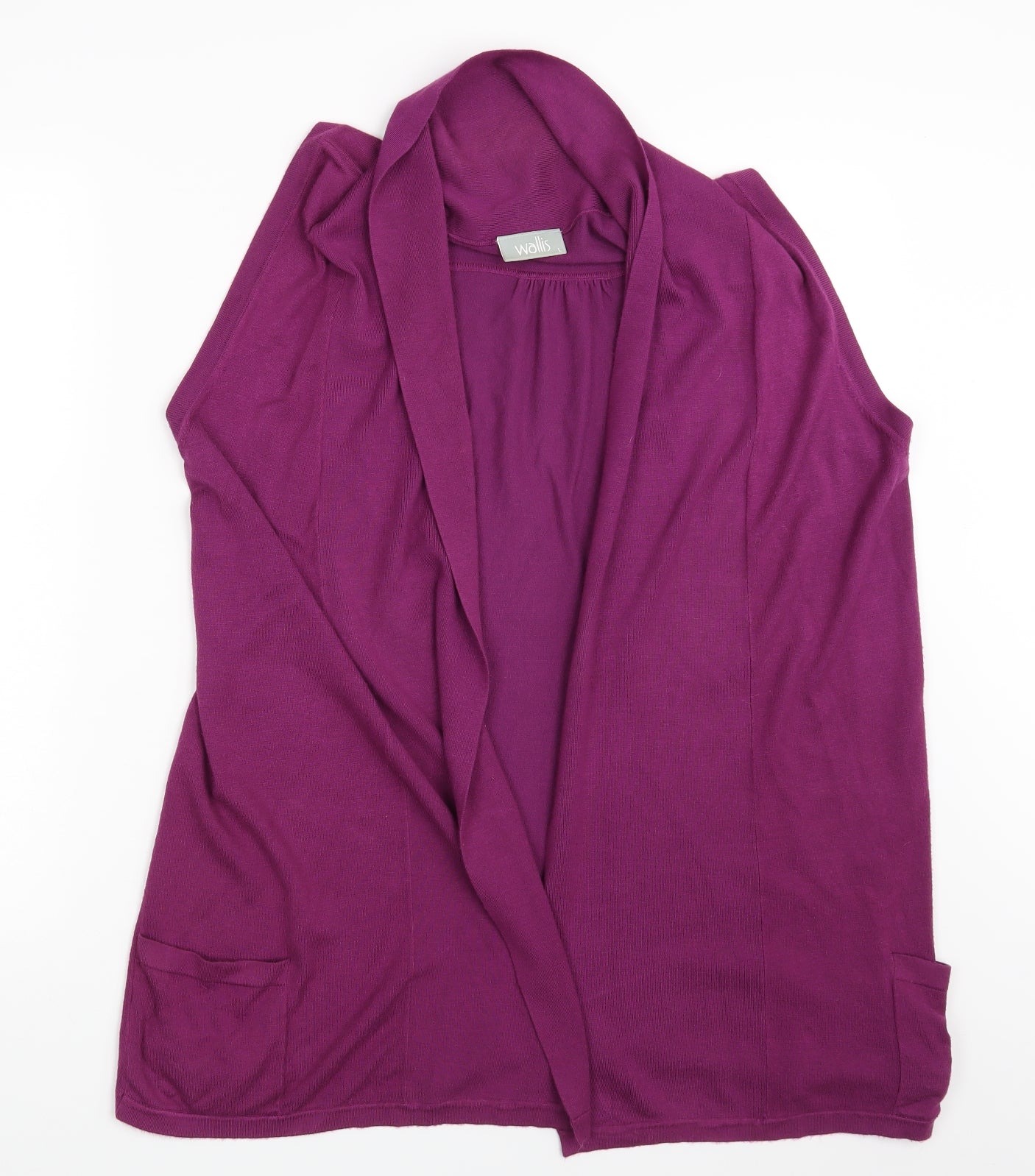 Wallis Womens Purple   Cardigan Jumper Size L