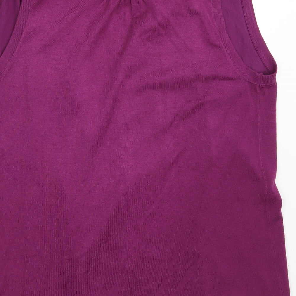 Wallis Womens Purple   Cardigan Jumper Size L