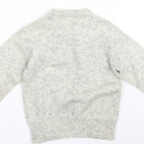 Preworn Womens White   Pullover Jumper One Size
