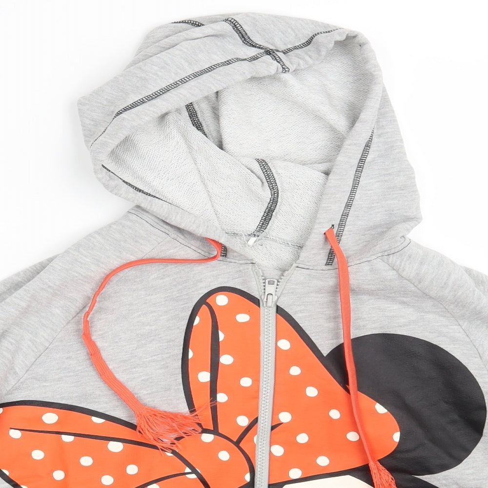 George Womens Grey   Full Zip Hoodie Size 12  - Minnie