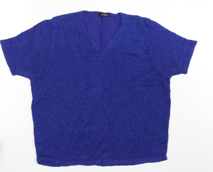Berkertex Womens Blue Pullover Jumper Size 18