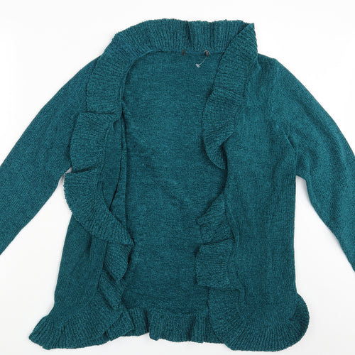 Preworn Womens Green   Cape Jumper Size M