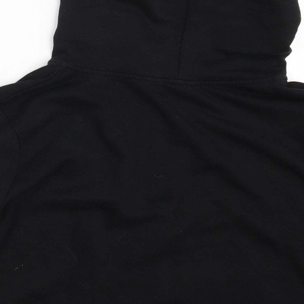 Peacocks Womens Black   Full Zip Hoodie Size 20