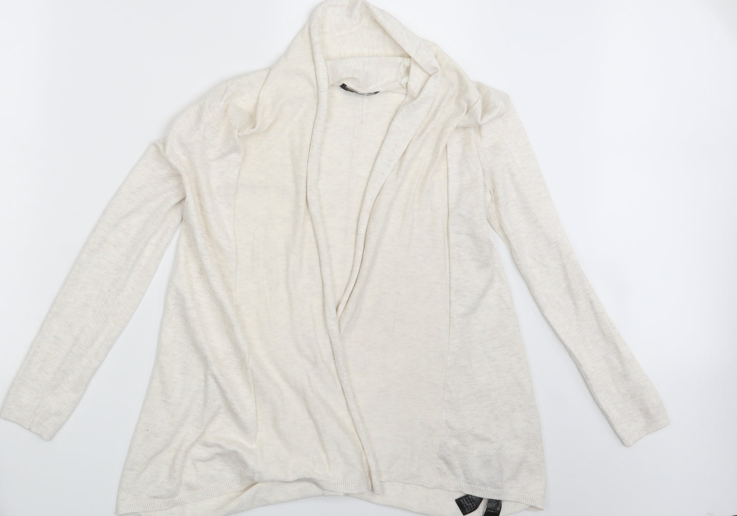 Zara Womens White   Cardigan Jumper Size S