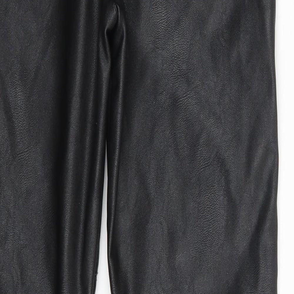 H&M Girls Black   Jegging Trousers Size 10-11 Years