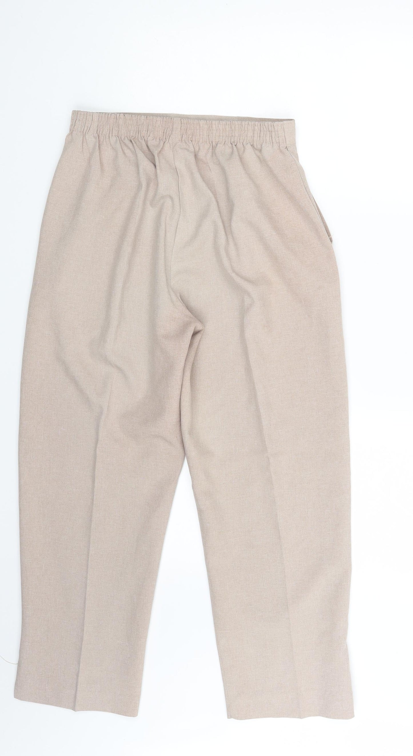 Preworn Womens Beige   Chino Trousers Size 12 L23 in