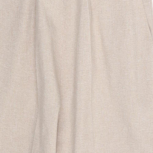 Preworn Womens Beige   Chino Trousers Size 12 L23 in