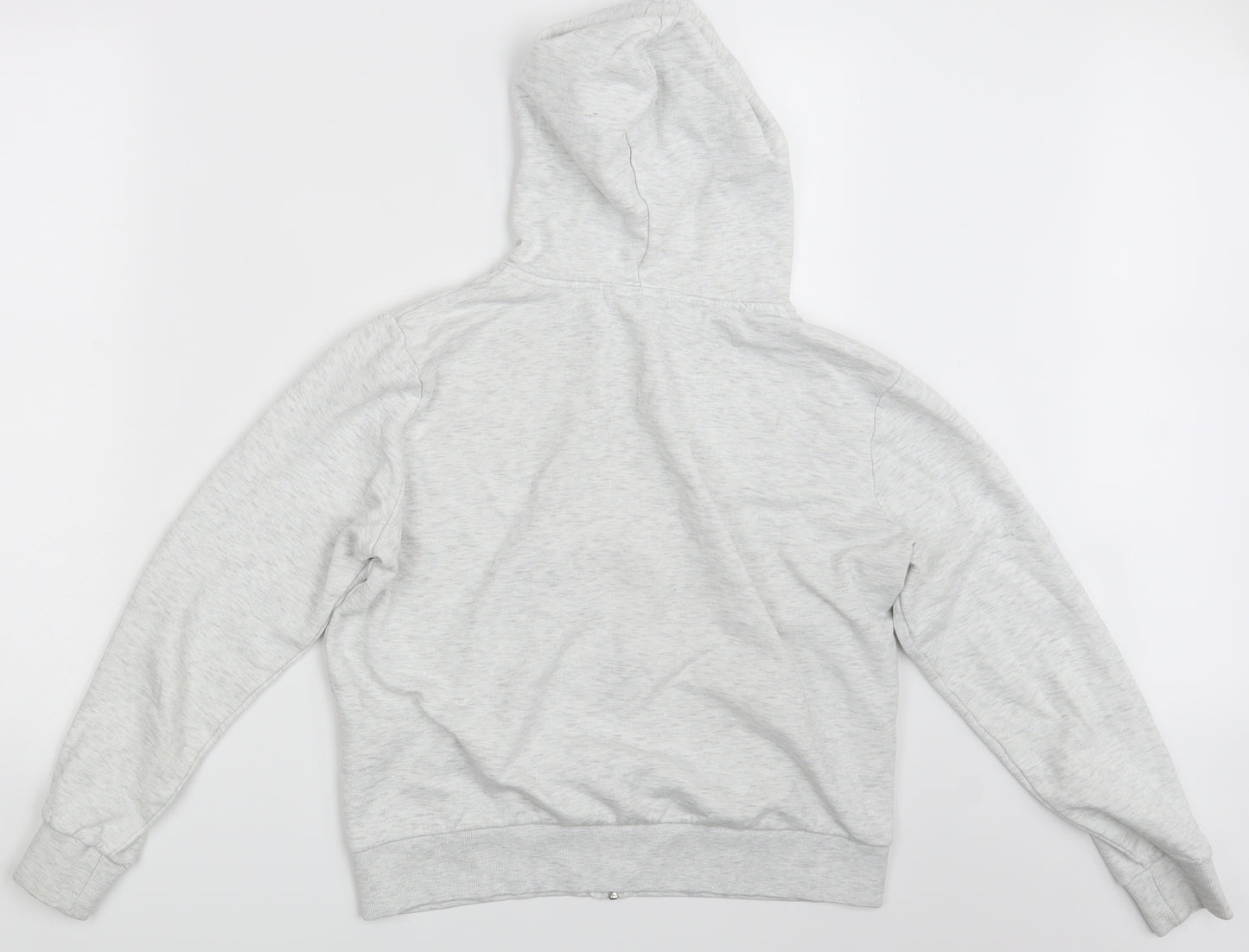 Divided Mens White   Full Zip Hoodie Size S