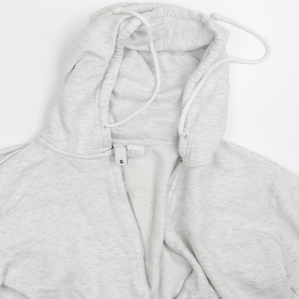 Divided Mens White   Full Zip Hoodie Size S