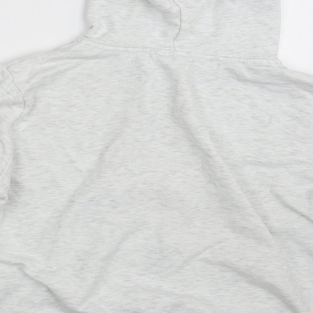Divided Mens White   Full Zip Hoodie Size S