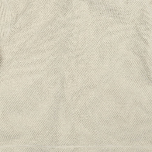 George Womens Ivory   Full Zip Jumper Size 12