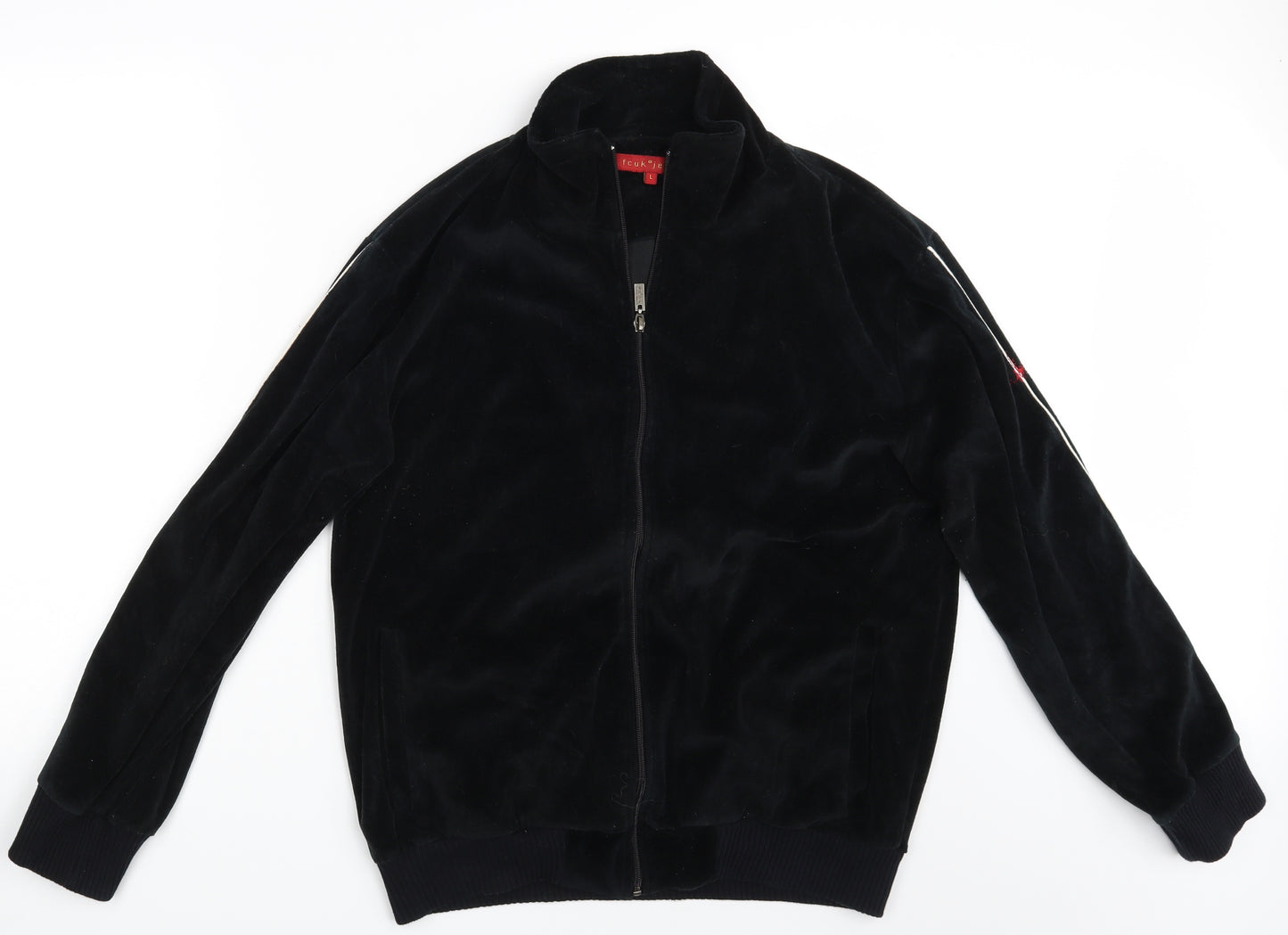 FCUK Mens Black   Cardigan Jumper Size L
