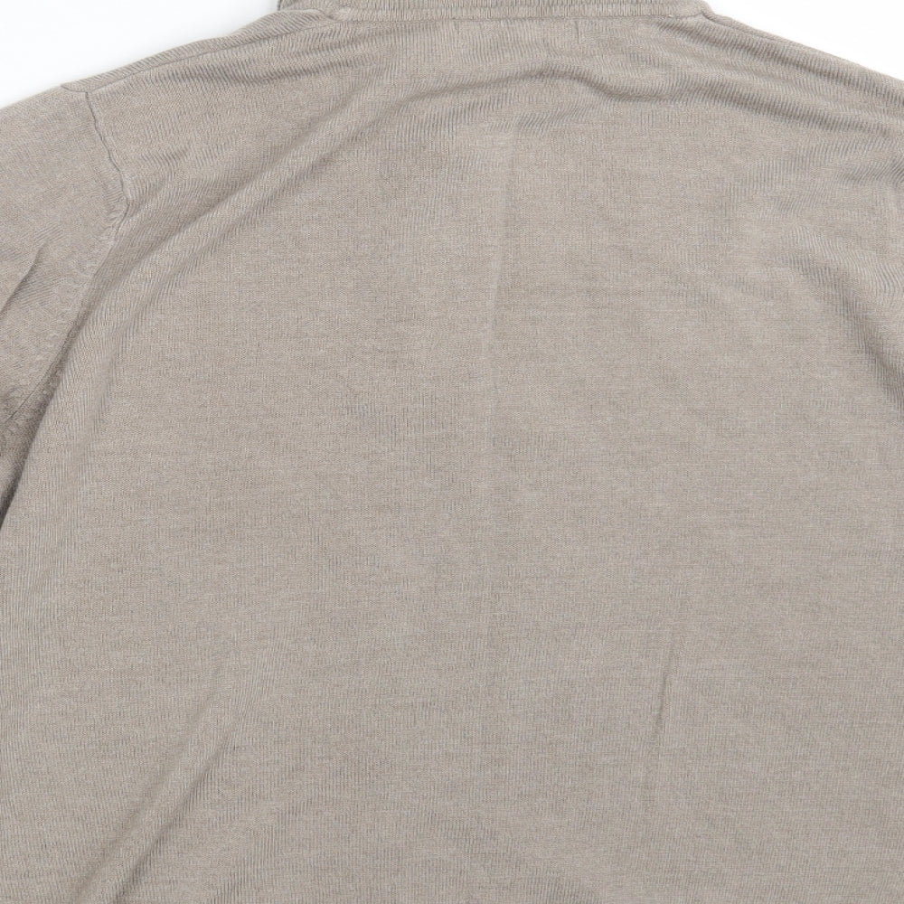 Julipa Womens Beige   Basic Polo Size 16