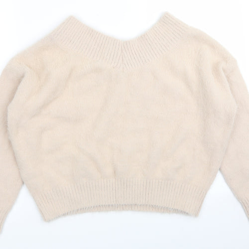 New Look Girls Pink   Pullover Jumper Size 14-15 Years