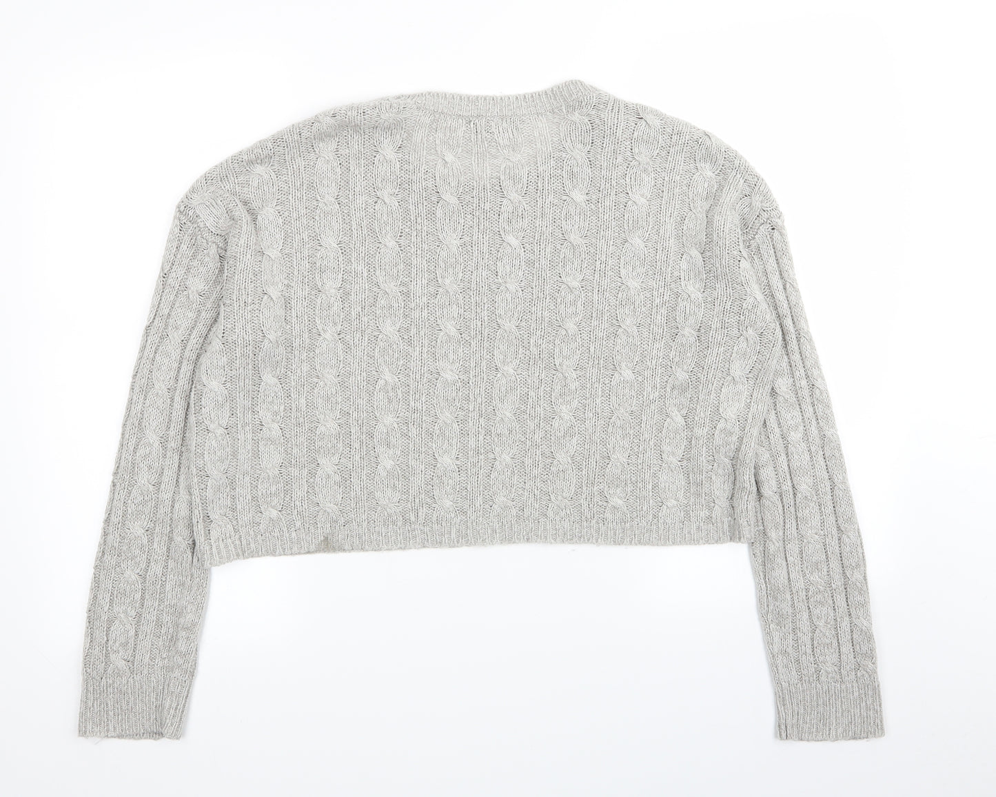 New Look Womens Grey   Pullover Jumper Size M