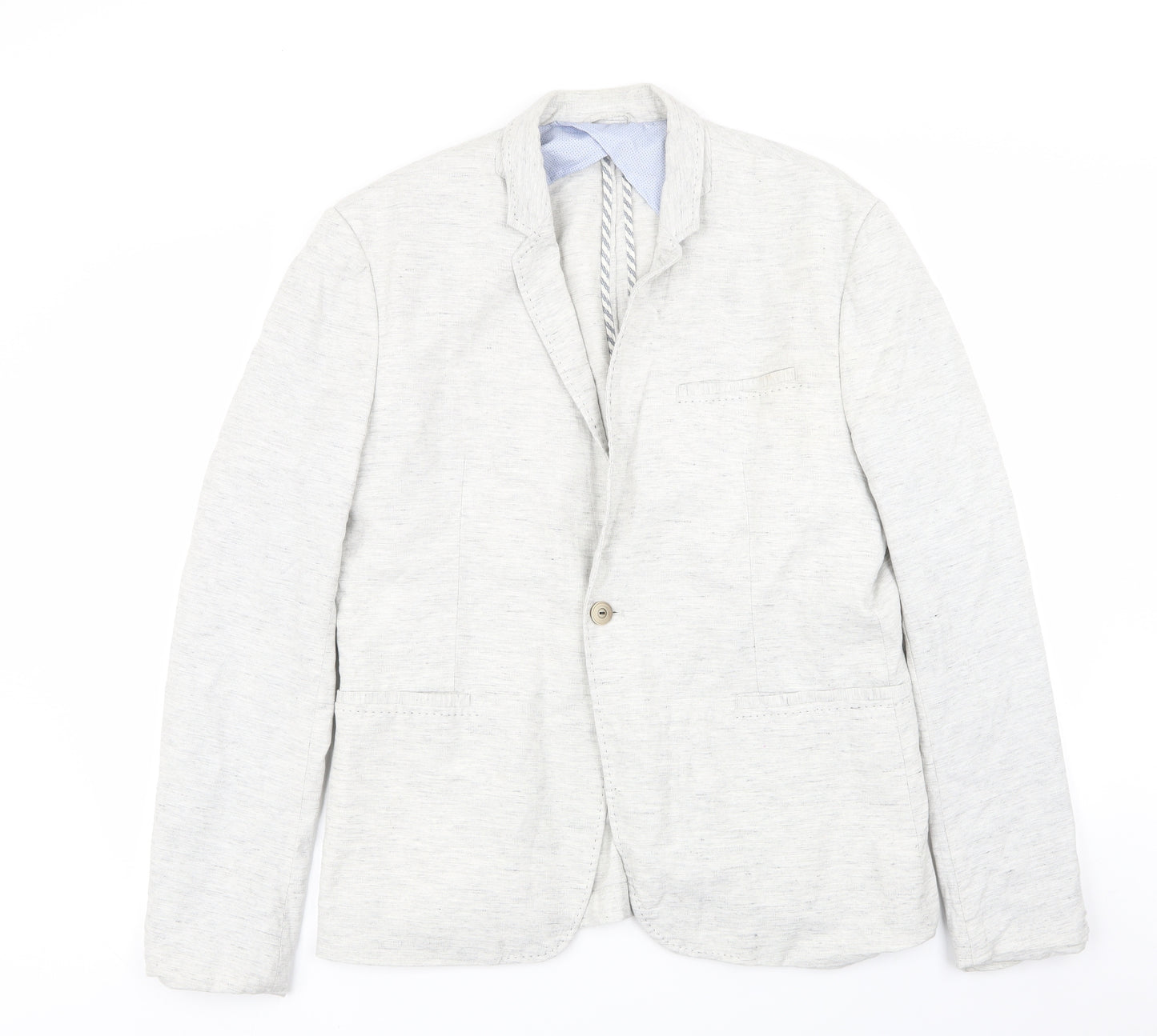 zara man Mens Grey   Jacket Blazer Size 40