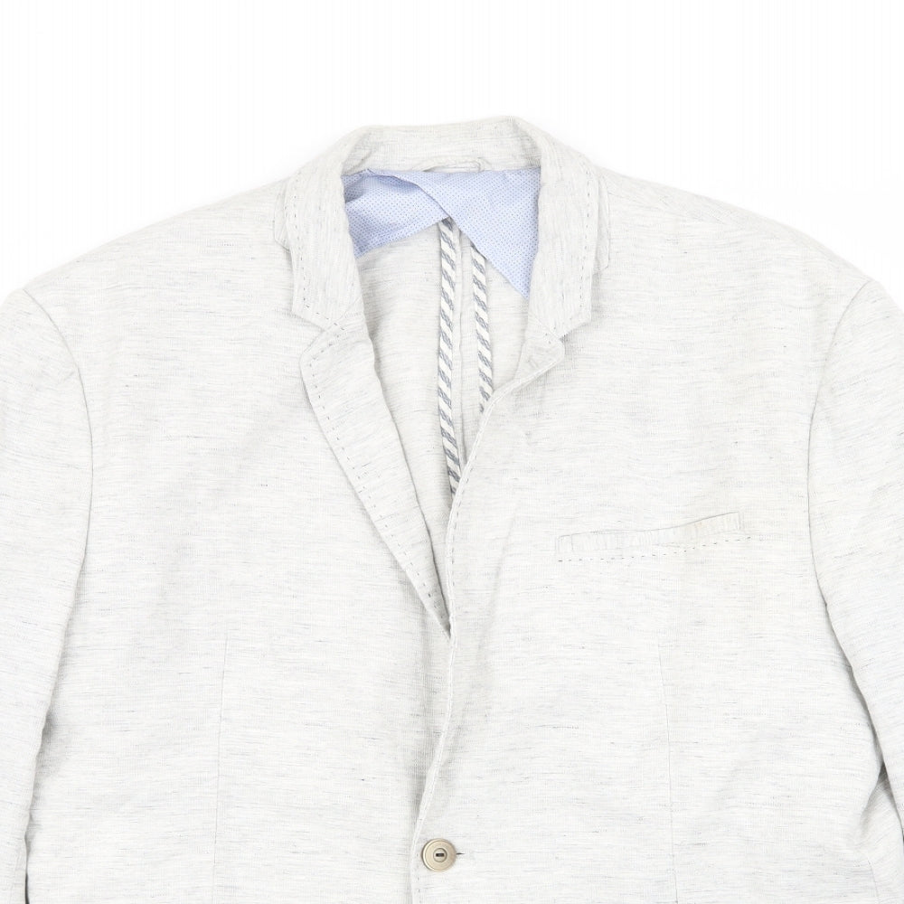 zara man Mens Grey   Jacket Blazer Size 40
