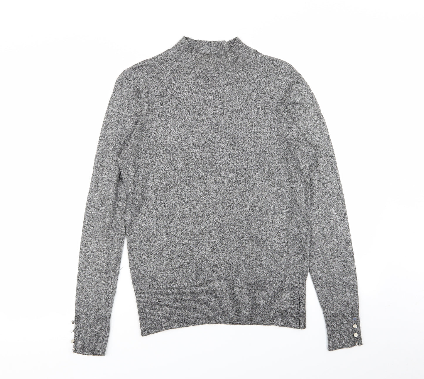 F&F Womens Grey   Basic T-Shirt Size 10