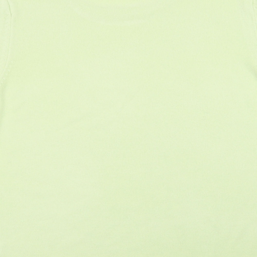 Classic Womens Green   Basic T-Shirt Size 14