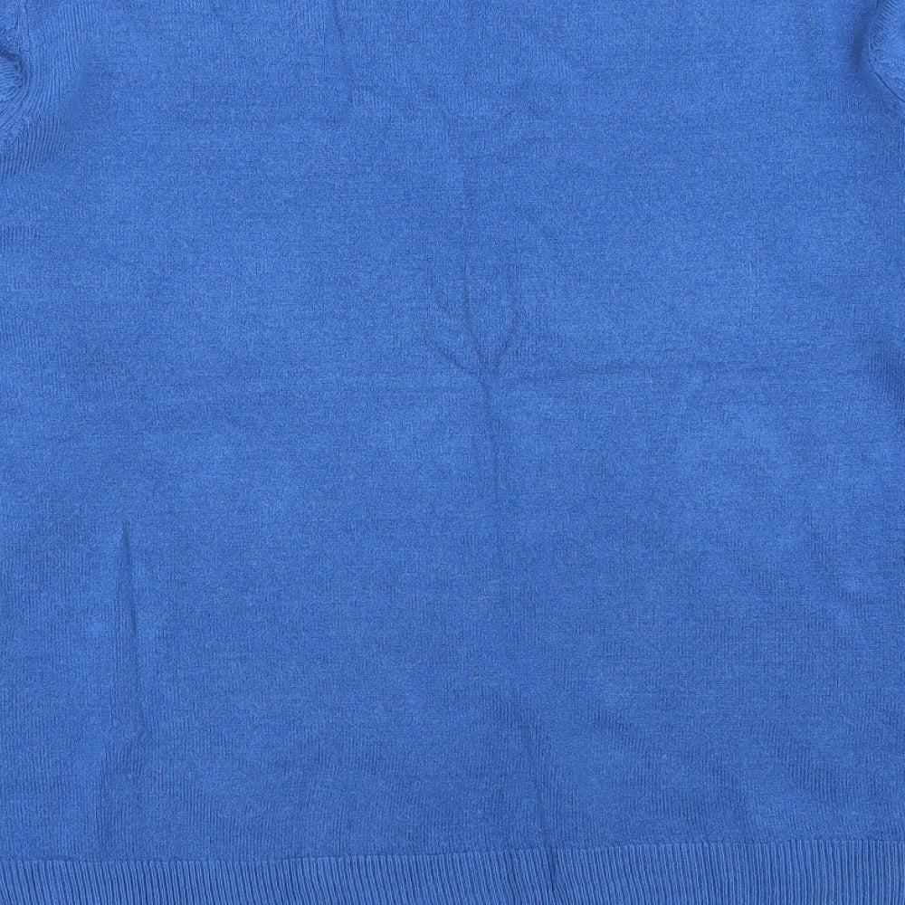 M&S Womens Blue   Pullover Jumper Size 12