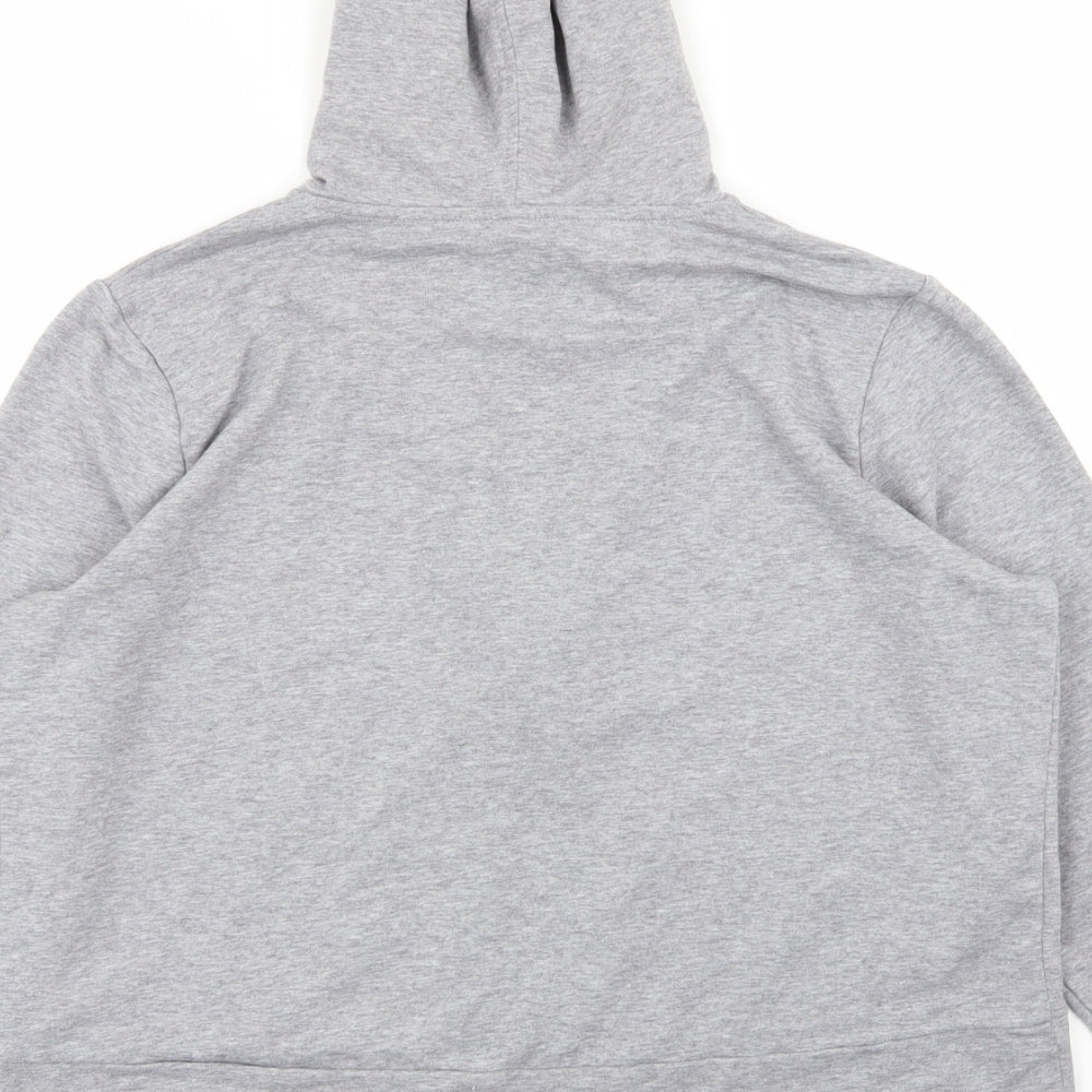 M&S Womens Grey   Full Zip Jumper Size 14