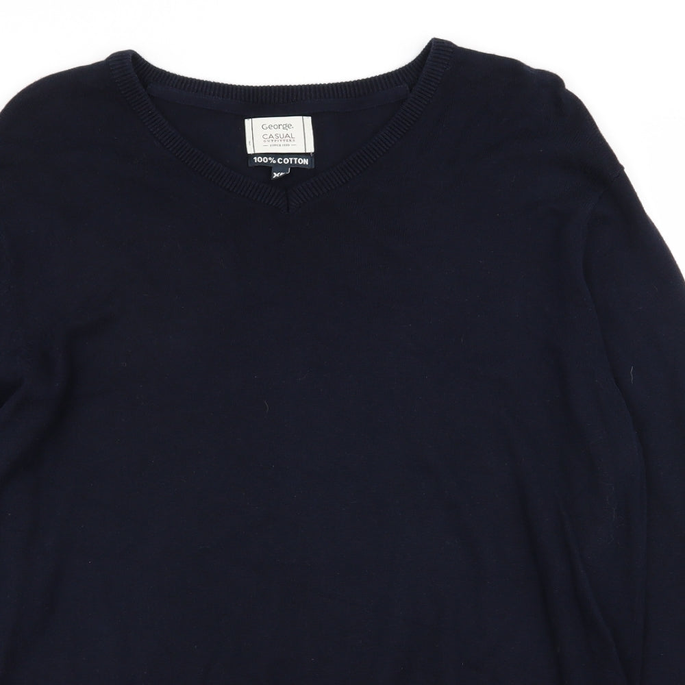 Asda George Mens Blue   Pullover Jumper Size XL