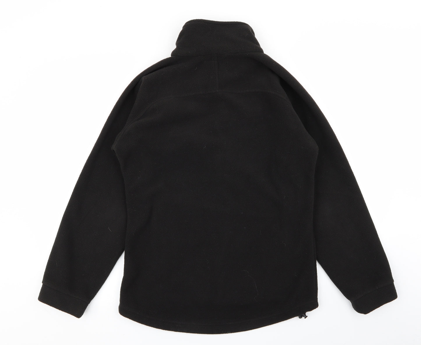 Trojan Womens Black   Full Zip Jumper Size 8