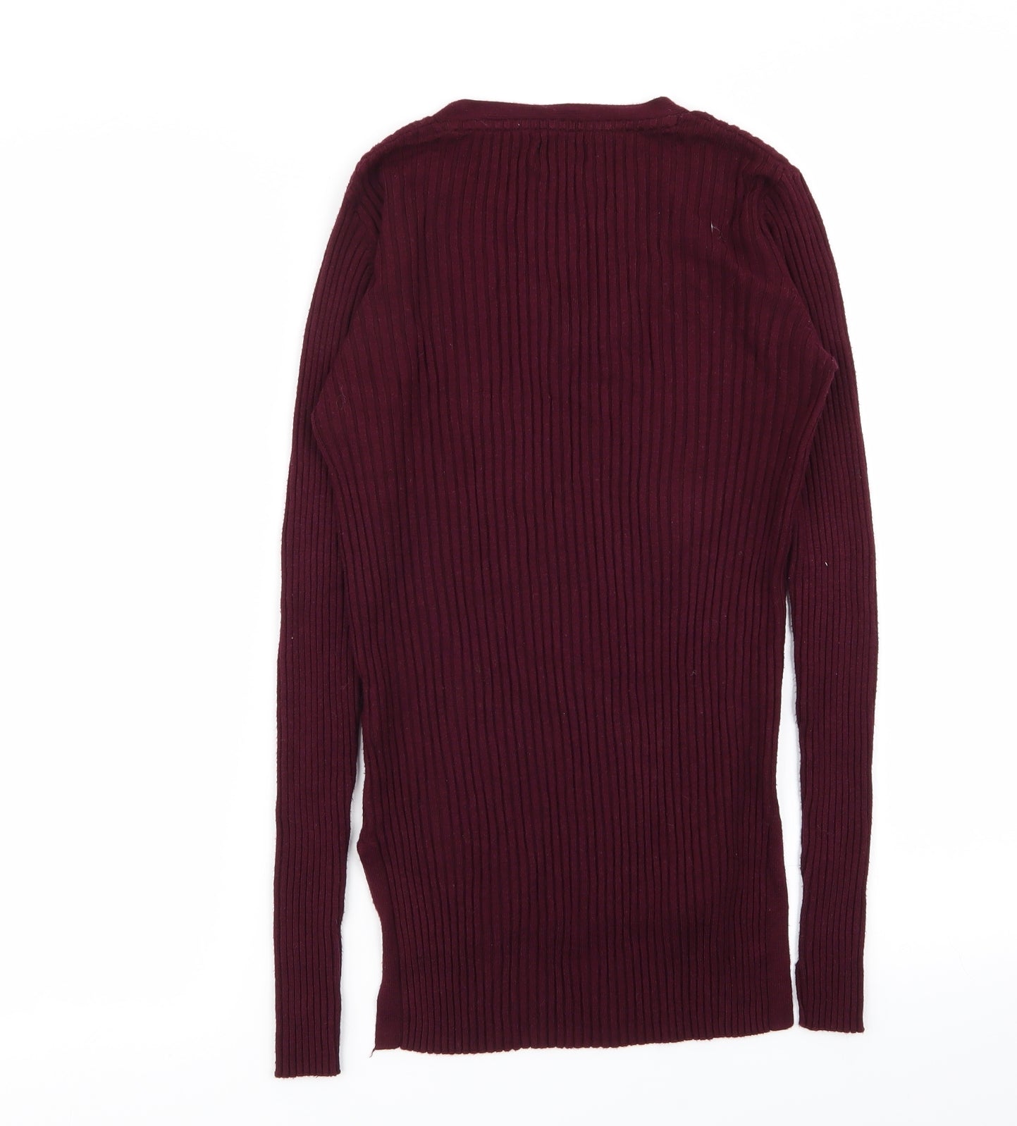 Papaya Womens Purple   Basic T-Shirt Size 10